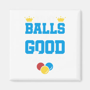 Funny Rub My For Good Luck Billiards Pool Player Magnet