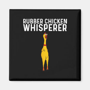 Funny Rubber Chicken Gift Men Women Rubber Chicken Magnet
