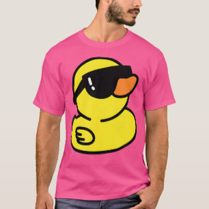 Funny Rubber Duck Cool Duck Sunglasses Yellow Duck T-Shirt