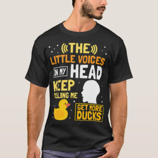 Funny Rubber Duck Gift Get more Ducks black labrad T-Shirt