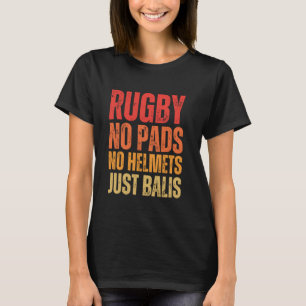 Funny Rugby Design For Men Women Professional Rugb T-Shirt