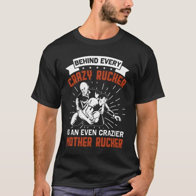 Funny Rugby Quote Rugby Player T-Shirt (Front)