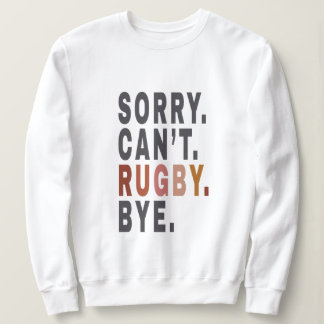 Funny Rugby Weekender ,for Rugby Mum,Gift Idea for Sweatshirt