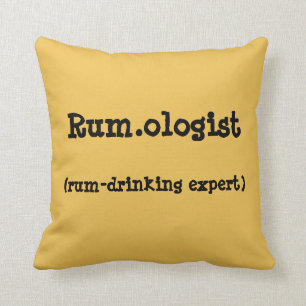 Funny Rum.ologist Quote Throw Pillow