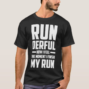Funny Runner Quote Gift Idea Runderful  8FJjj T-Shirt