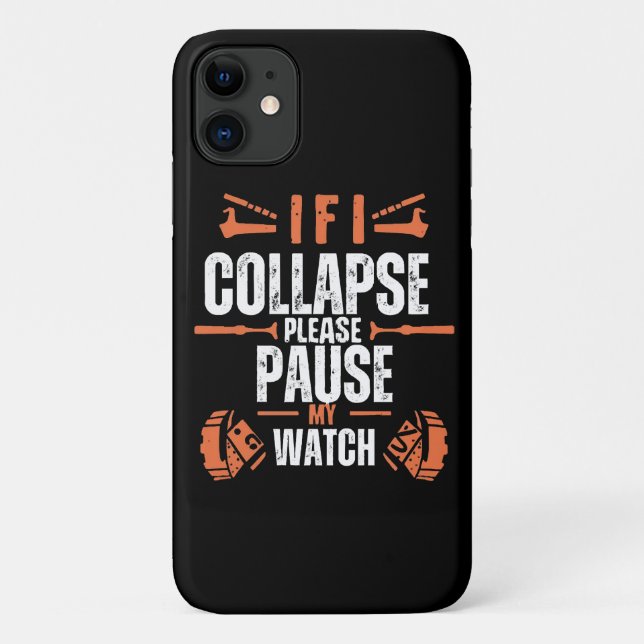 Funny-running Case-Mate iPhone Case (Back)