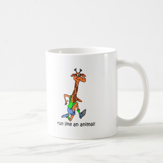Funny running coffee mug (Right)