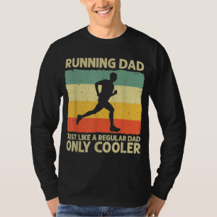 Funny Running For Men Dad Marathon Runner Coach Ma T-Shirt