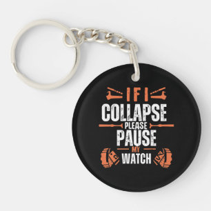 Funny-running Key Ring