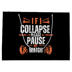 Funny-running Large Gift Bag