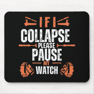 Funny-running Mouse Mat