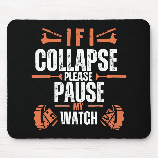 Funny-running Mouse Mat (Front)