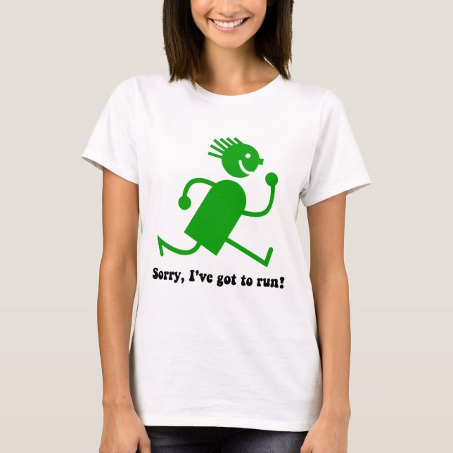 Funny running T-Shirt (Front)