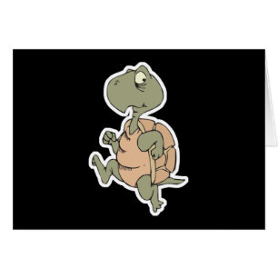 funny running turtle