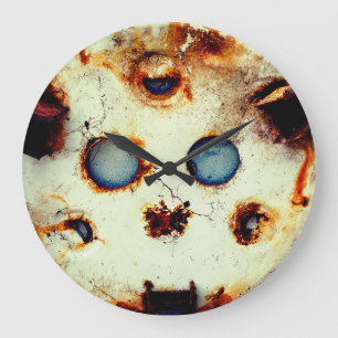 Funny Rusty Large Clock
