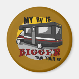 Funny RV Camping Magnet