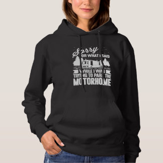 Funny Rv Camping Men Women Camp Parking Motorhome Hoodie