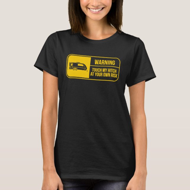 Funny RV Road Trip Camper Motor Home Vacation Trai T-Shirt (Front)