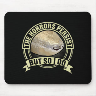 Funny Sacabambass Fish Meme Horrors Persist But So Mouse Mat