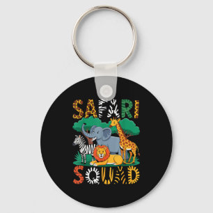 Funny Safari Costume For Kids Men Women Africa Saf Key Ring