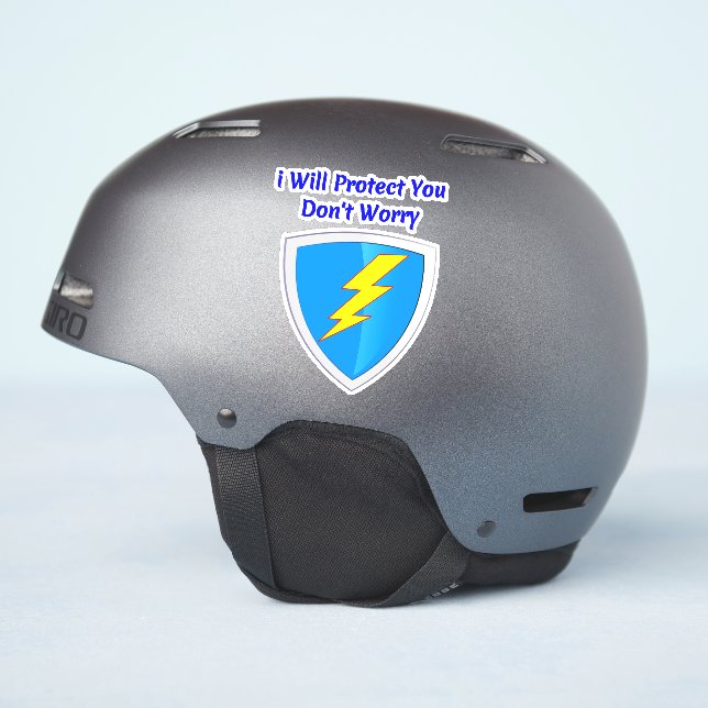 Funny Safety Quote - Hard-Hat Worker (Helmet Side)