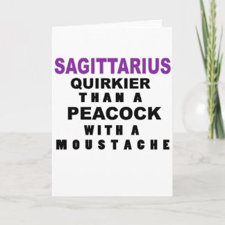 Funny Sagittarius Birthday Card