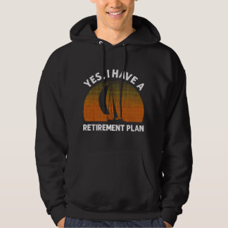 Funny Sailing For Men Women Sailing Retirement Pla Hoodie