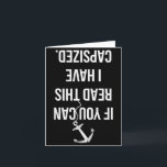 Funny Sailing Nautical Boating Sailboat Lover Gift Card<br><div class="desc">Funny Sailing Nautical Boating Sailboat Lover Gift Men Women</div>