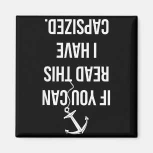 Funny Sailing Nautical Boating Sailboat Lover Gift Magnet