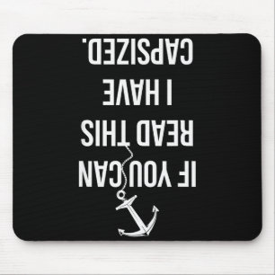 Funny Sailing Nautical Boating Sailboat Lover Gift Mouse Mat