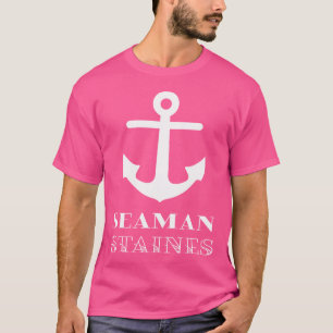 Funny Sailor Naval Seaman Staines Anchor T-Shirt