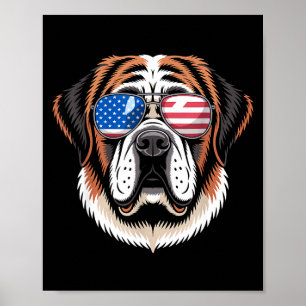 Funny Saint Bernard Costume For Men Women St Berna Poster