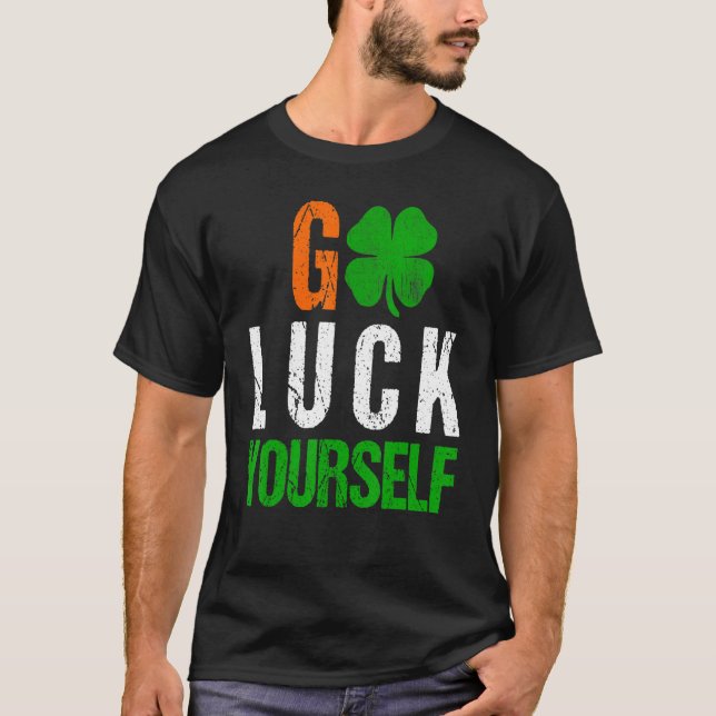 Funny Saint Patrick S Day T Shirt For Adults Men W (Front)