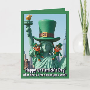 Funny Saint Patrick's Day Card