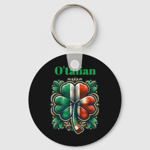 Funny Saint Patricks Day Irish Italian O'talian Key Ring