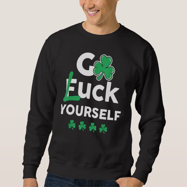Funny Saint Patrick's Day Tee St Patty's Day Acces (Front)