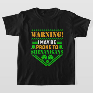 Funny Saint Patrick's Day word art T-Shirt