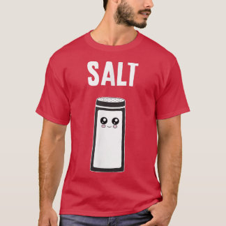 Funny Salt Cooking Chef Gift Salt Shaker Salt Cell T-Shirt