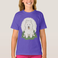 Funny Samoyed Dog