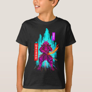 Funny samurai cyberpunk warrior saying sarcastic T-Shirt