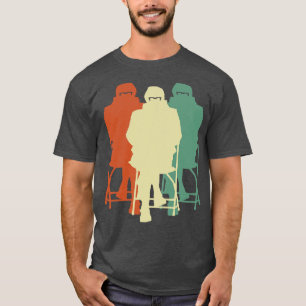 Funny Sanders Mittens Meme Silhouette T-Shirt