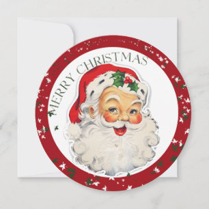 Funny Santa 2 ~ Christmas Invitation Card