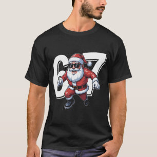 Funny Santa 67th Birthday Christmas Shirt for Men 