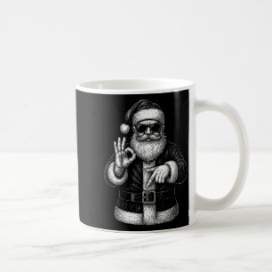 Funny Santa 6 7 Meme Design _ Christmas Math Humor Coffee Mug