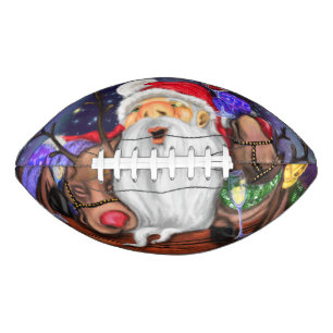 Funny Santa and Reindeers Christmas Party - Cheers American Football