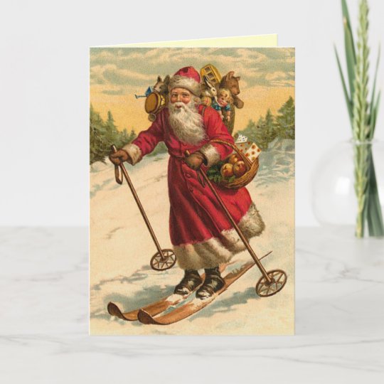Funny Santa Christmas Card | Zazzle.co.uk