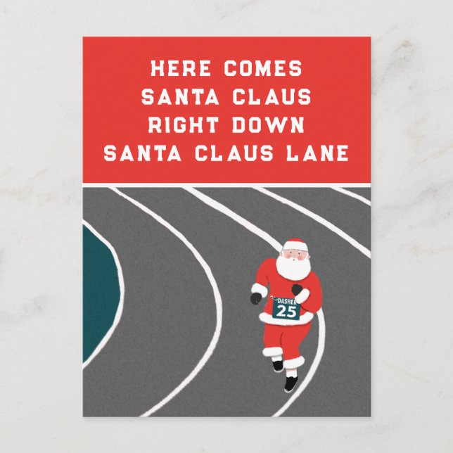 Funny Santa Christmas Cards (Front)