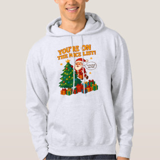 Funny Santa Christmas Hoodie – Unisex Holiday Gift