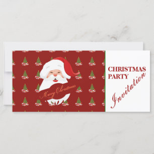 Funny Santa - Christmas Invitation