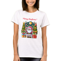 Funny Santa Claus Christmas T-Shirt